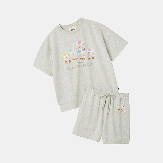 Nintendo Super Mario Toad Yoshi Pullover Shorts NSJ_8_BHAMR
