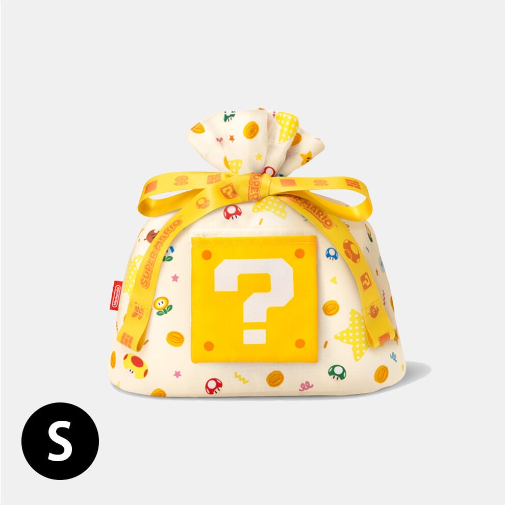 Nintendo Super Mario Question Block Wrapping Eco Bag S