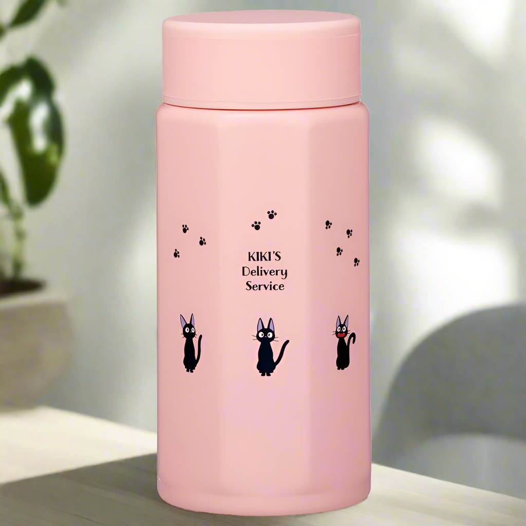 Ghibli Kiki's Delivery Service Stainless Bottle 350 (Pink) - Ghibli Studio