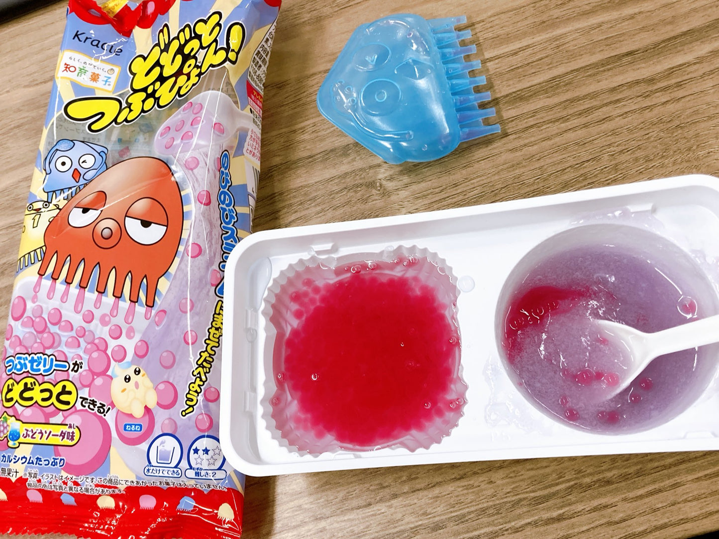 Kracie Dodotto Tsubupyon Grape Soda Flavor DIY Candy