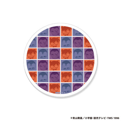 Detective Conan Absorbent Coaster Conan & Kogorou & Yamato