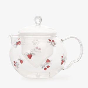 Strawberry Heat Resistant Teapot - Afternoon Tea Limited