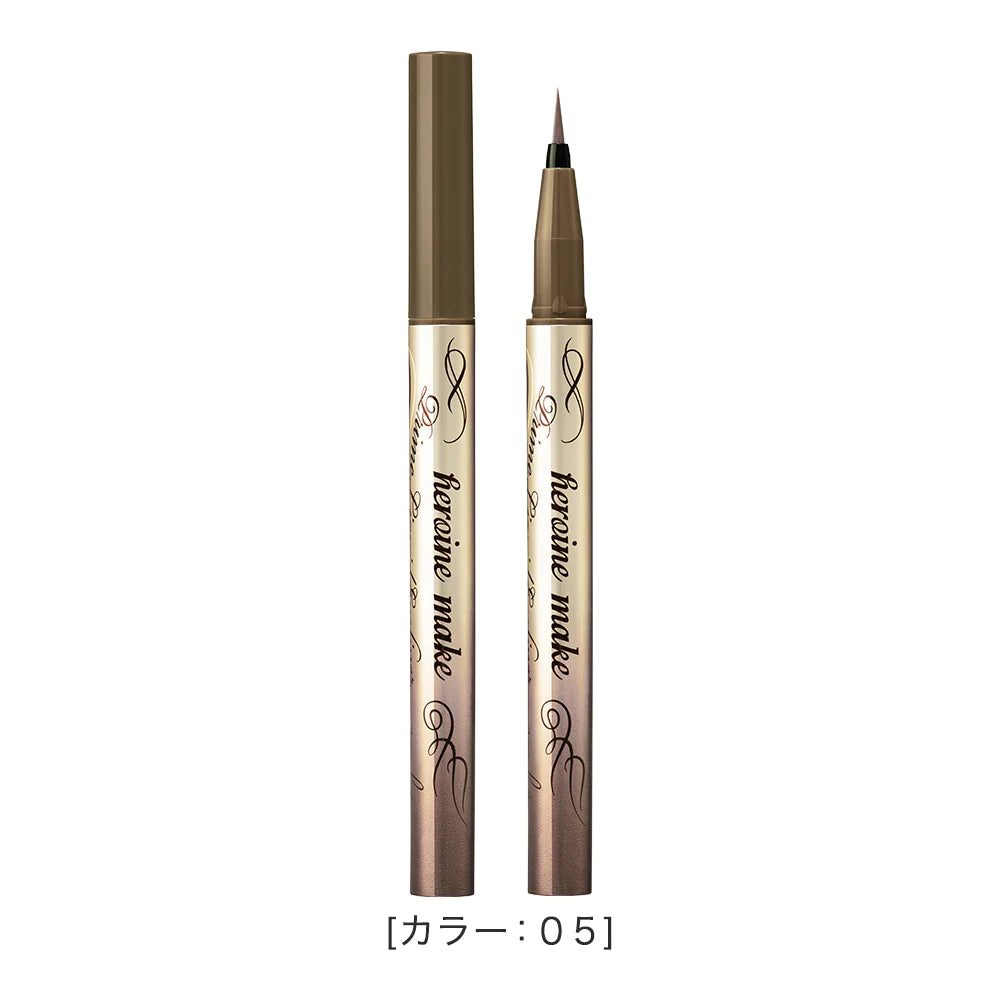 Kiss Me Heroine Make Prime Liquid Eyeliner Long-Lasting - 05 Mocha Beige