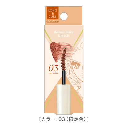 ماسكارا Kiss Me Heroine Make Long &amp; Curl Advanced Film C [إصدار محدود] - 03 Star Anise