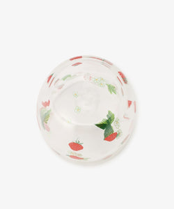 Strawberry Double Wall Glass Cup - Afternoon Tea Limited