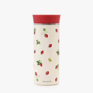 Strawberry Stainless Steel Tumbler 350ml - Afternoon Tea Limited