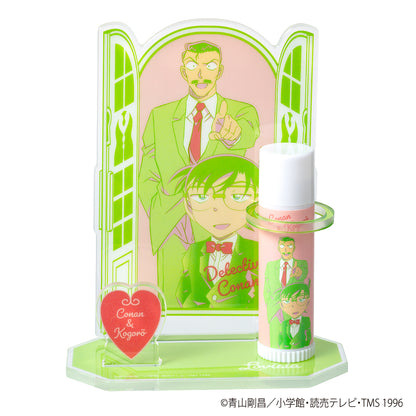 Lovisia Detective Conan Lip Balm & Lip Stand Set Conan & Kogoro