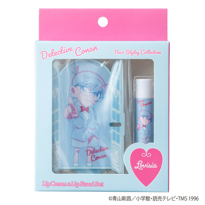 Lovisia Detective Conan Lip Balm & Lip Stand Set 02 Edogawa Conan