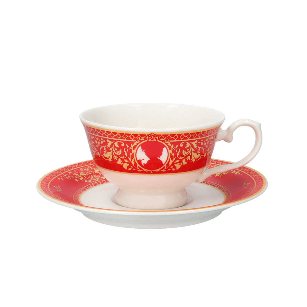 Detective Conan Plaza Antique Tea Cup & Saucer Edogawa Conan