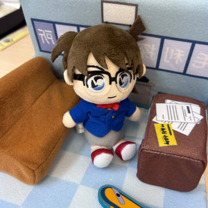 Detective Conan Conan in Mori Office Plush Toy Set - Universal Studio Japan Limited