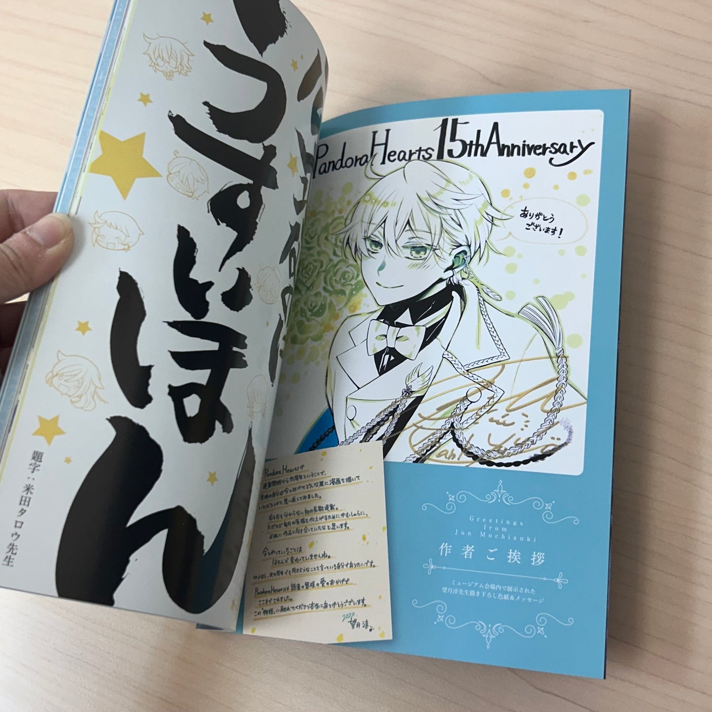 Pandora Hearts 15th Anniversary Art Book