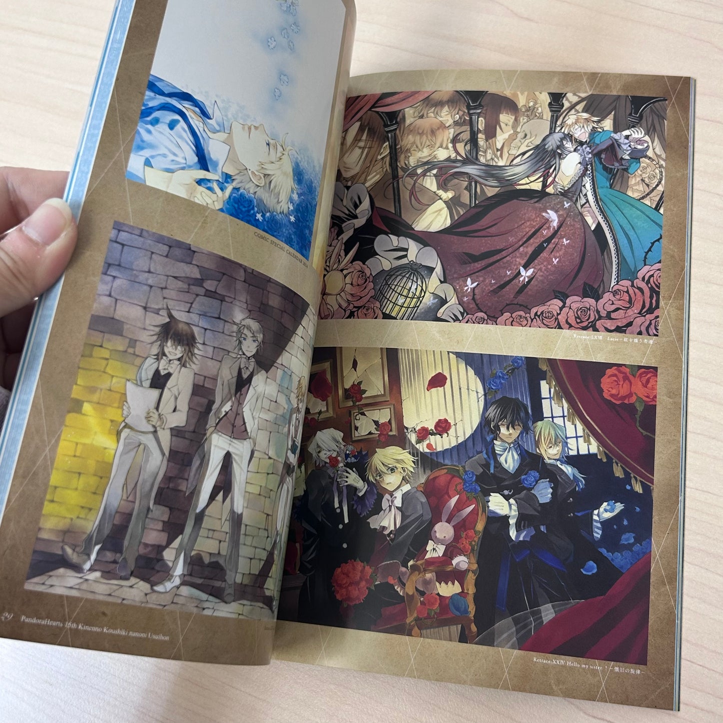 Pandora Hearts 15th Anniversary Art Book