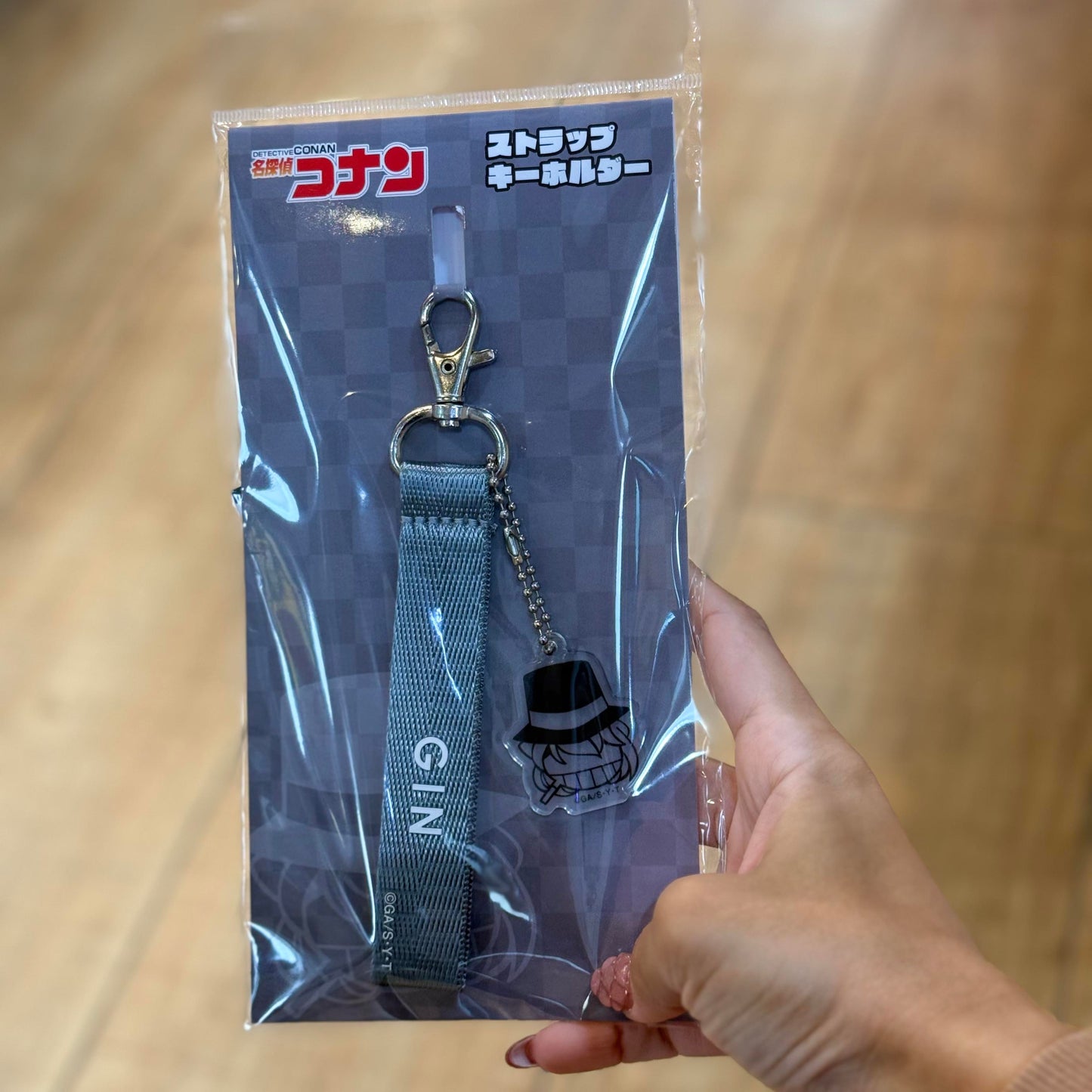 Detective Conan Keychain (Gin)