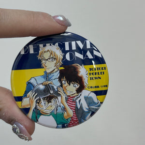 Detective Conan Can Badge - Conan City Limited