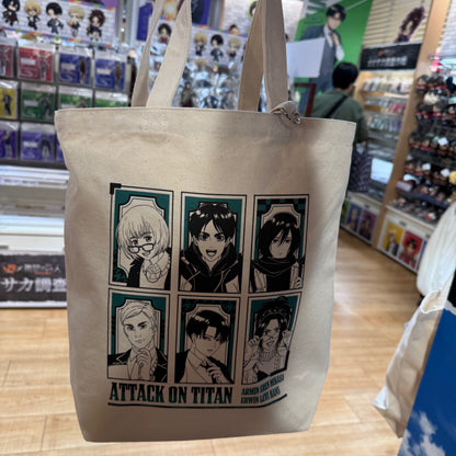 Attack on Titan Tote Bag with keychain - Osaka limited Edition