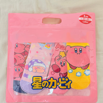 Kirby of the Stars 4 Socks Set (23~25cm)