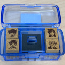 قم بتحميل الصورة في عارض الصور، Detective Conan Mini Stamp Set (Conan &amp; Heiji) - The Scarlet Bullet &quot;Movie Edition”