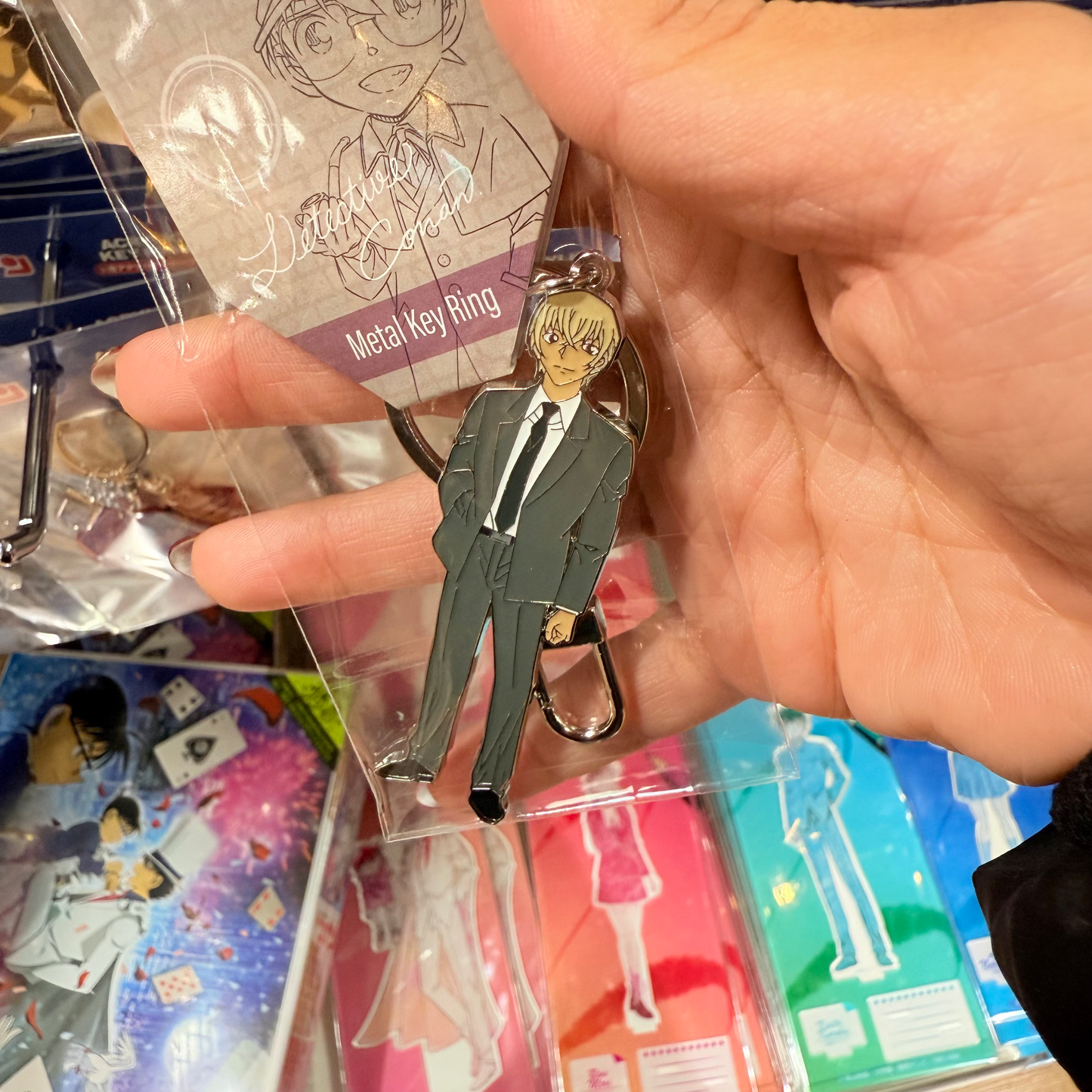 Detective Conan Metal Key Ring (Amuro Tōru)