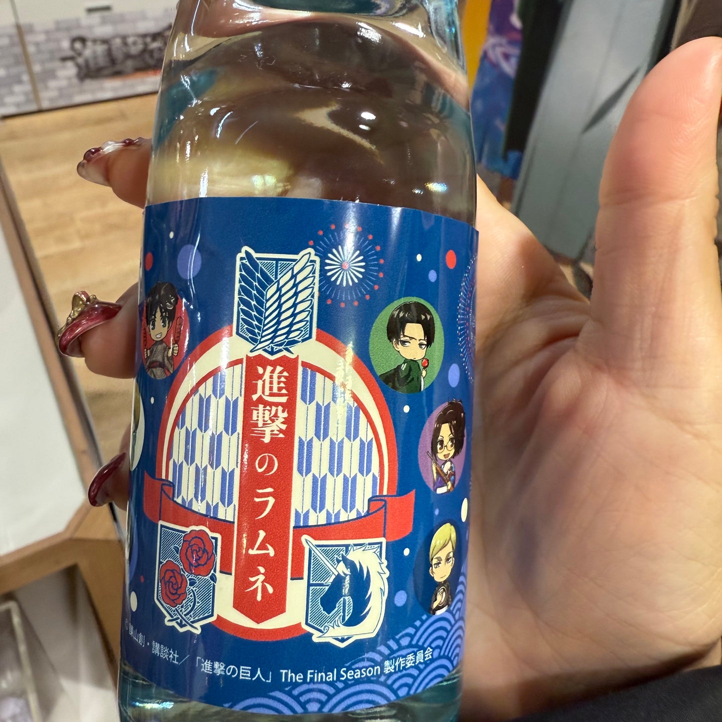 Attack On Titan Osaka Lamone Drink