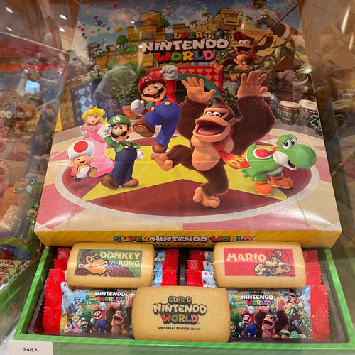 Grand Size Nintendo World Character Cookies Box (24 Pcs) - Universal Studio Japan