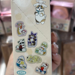 Mofusand x Sanrio Characters Sticker Collection (Random one)