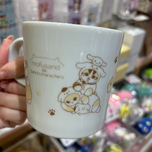 Mofusand x Sanrio Characters Ceramic Mug