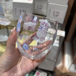 Mofusand x Sanrio Characters Glass Mug