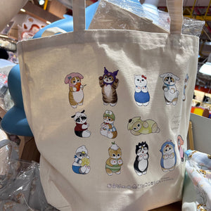 Mofusand x Sanrio Characters Large Size Tote Bag