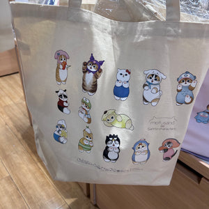 Mofusand x Sanrio Characters Large Size Tote Bag