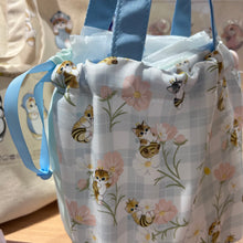 قم بتحميل الصورة في عارض الصور، Mofusand Flower Nyan Outdoor Petit Bag Flower - Blue