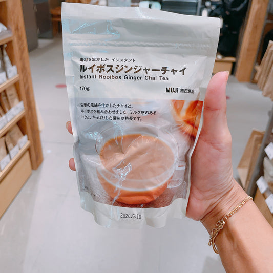 Muji Instant Rooibos Ginger Chai Tea (170g)