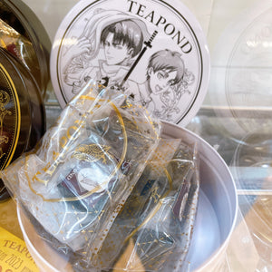Attack on Titan Storage Can included Tea Bags (8pcs)