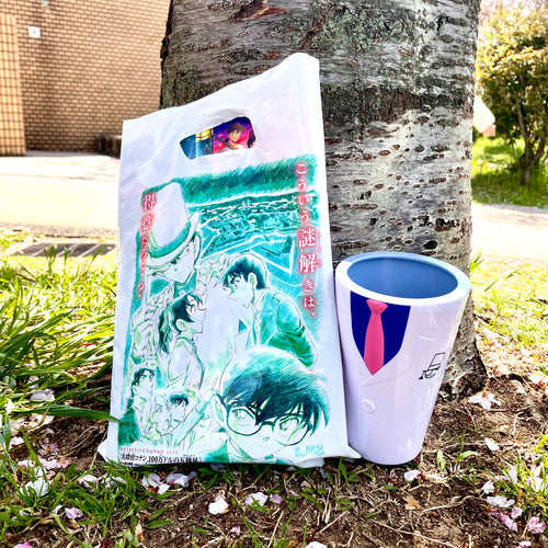 Detective Conan Characters Costume Cup (Two Sides) with plastic bag - The Scarlet Bullet 