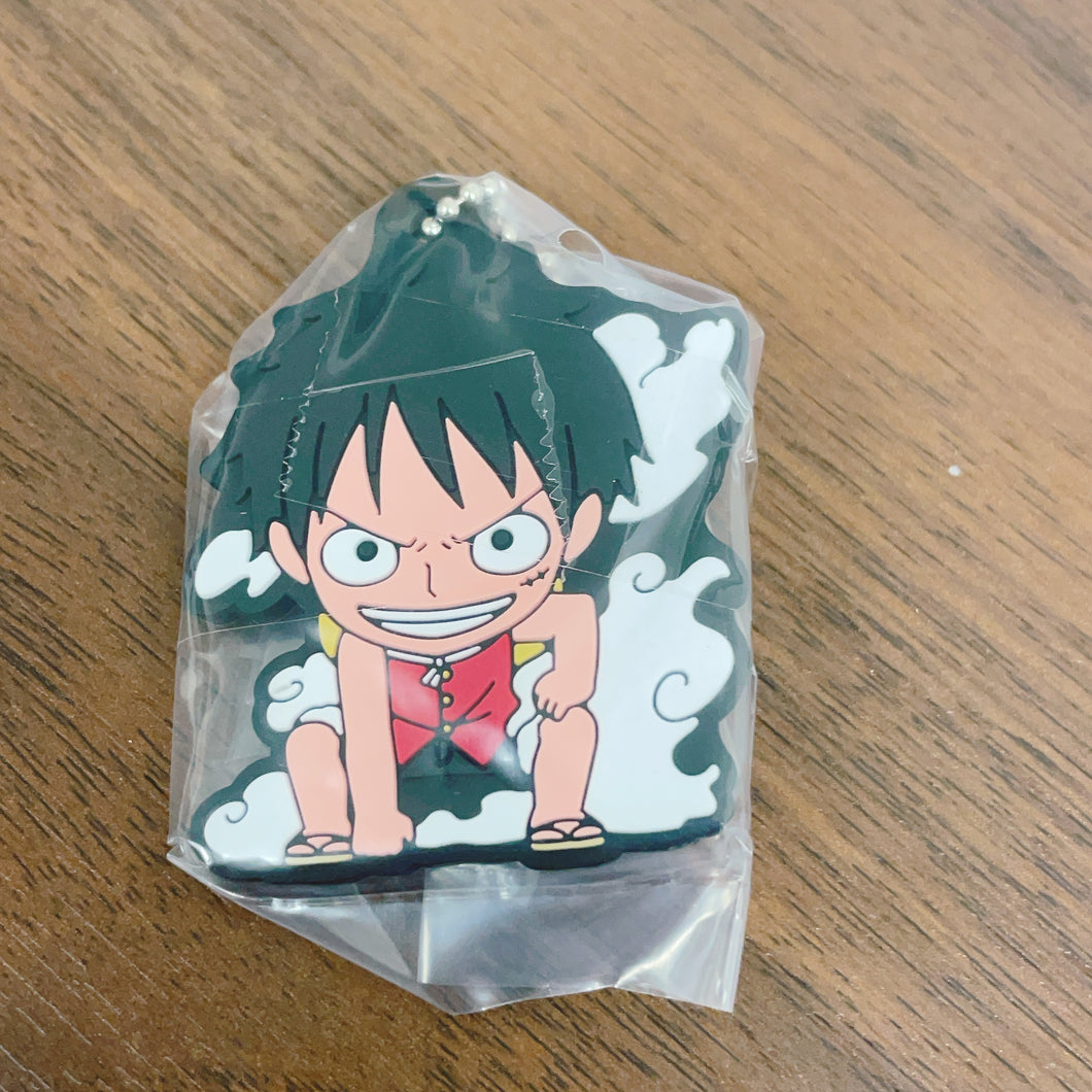 One Piece Character Rubber Keychain