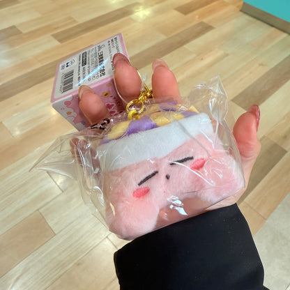 Mini Mofu Kirby Mascot Keychain
