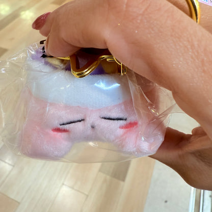 Mini Mofu Kirby Mascot Keychain