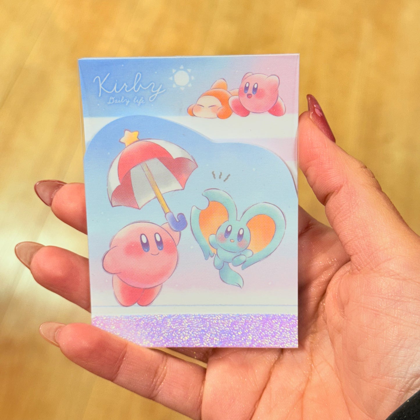 Kirby Pupupu Daily Life Mini Memo Pad