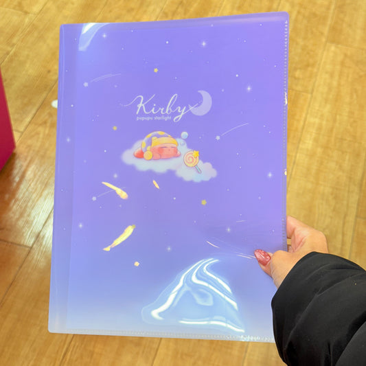 Kirby Starlight A4 Pocket Clear File