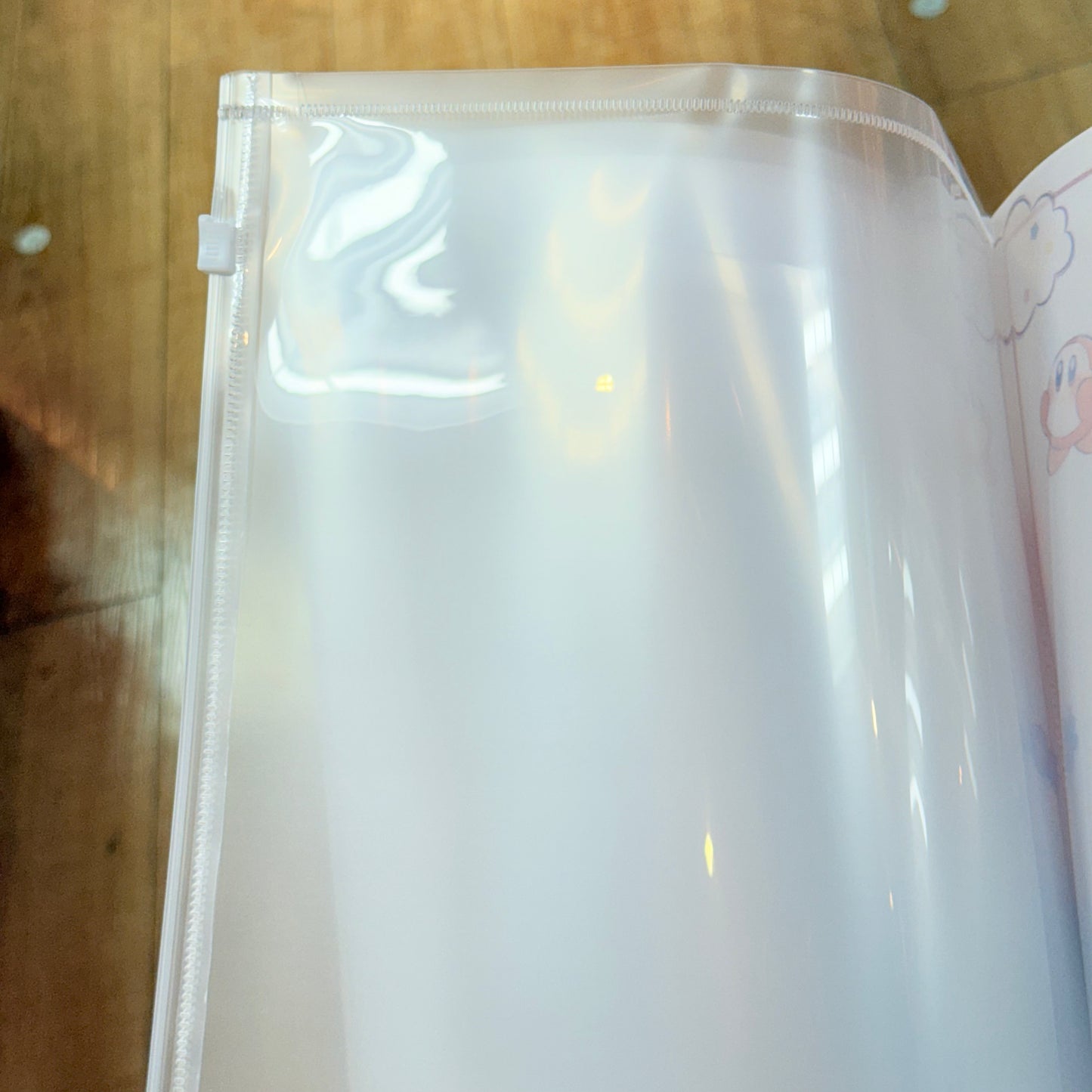 Kirby Rainy Day A4 Pocket Clear File