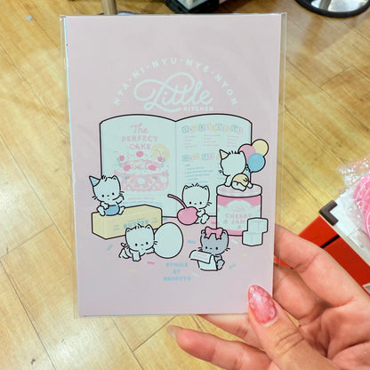 NYA.NI.NYU.NYE.NYON Sanrio Postcard (3Pcs)