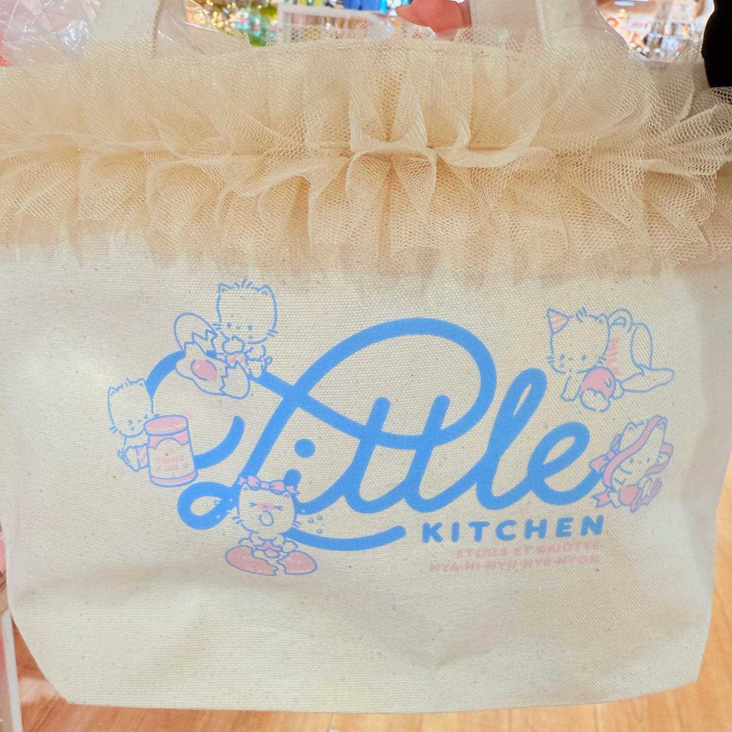 NYA.NI.NYU.NYE.NYON Sanrio Tote Bag