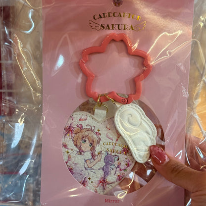 Card Captor Sakura Leather Keychain & Mirror