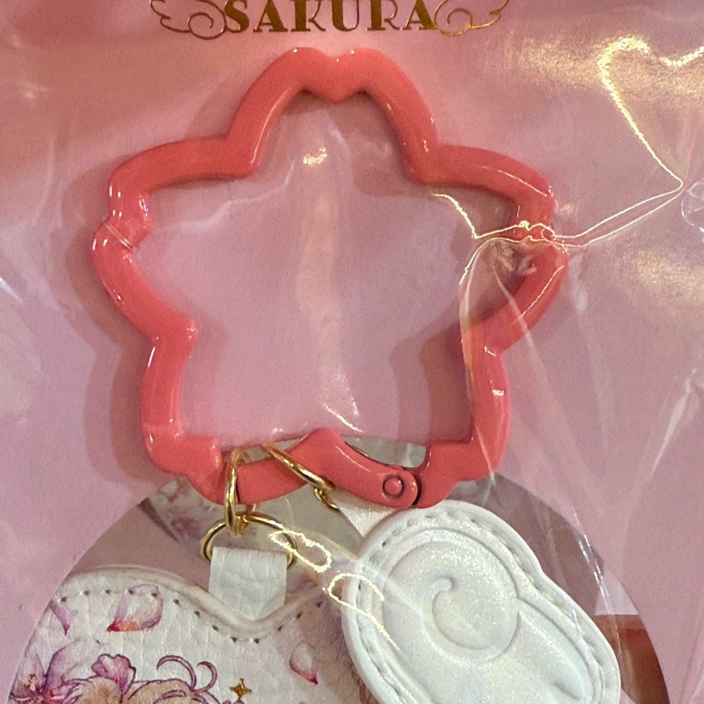 Card Captor Sakura Leather Keychain & Mirror