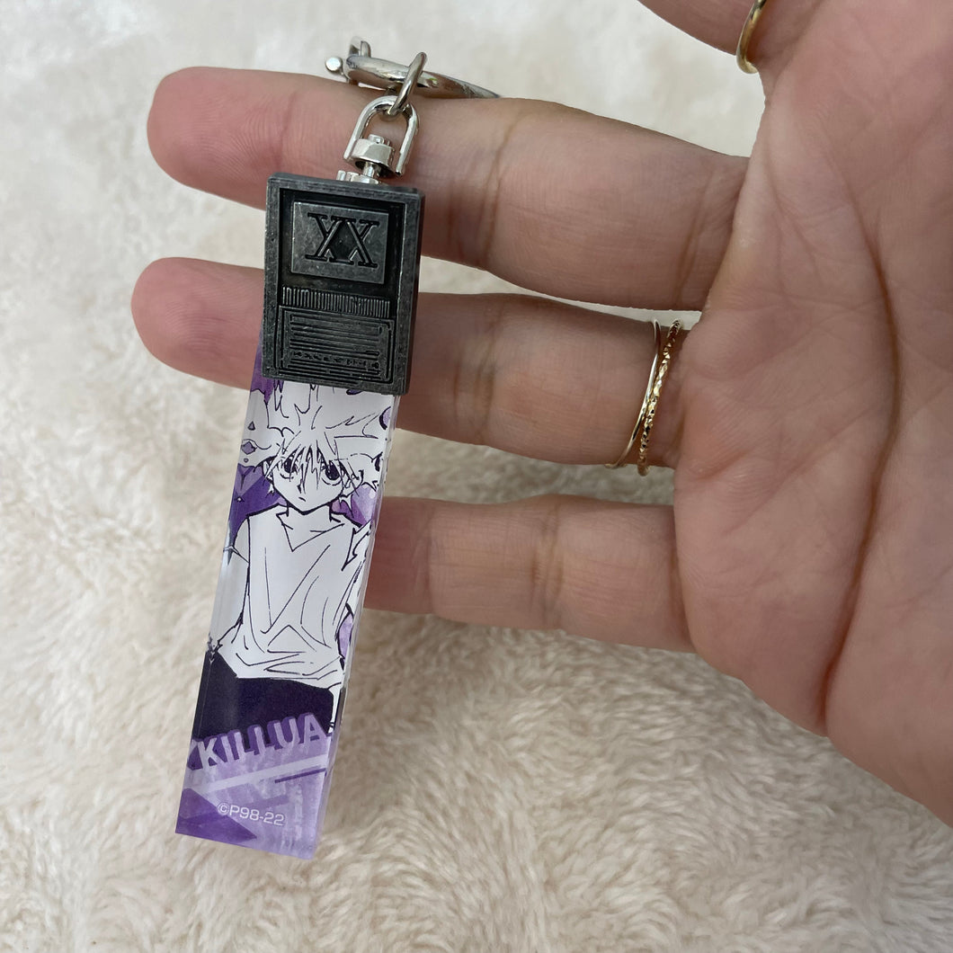 Hunter x Hunter Characters Acrylic & Metal Keychain  - HxH Exhibition Limited Edition