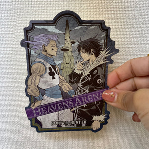 Hunter x Hunter Characters Travel Stickers - HxH Exhibition Limited Edition