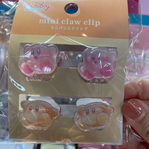 Kirby Mini Claw Clip / Hair Clip