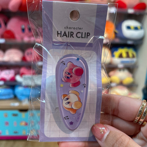 Kirby Character Hair Clip