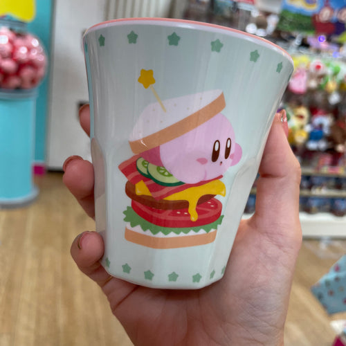 Kirby Plastic Mug - Sandwich Kirby