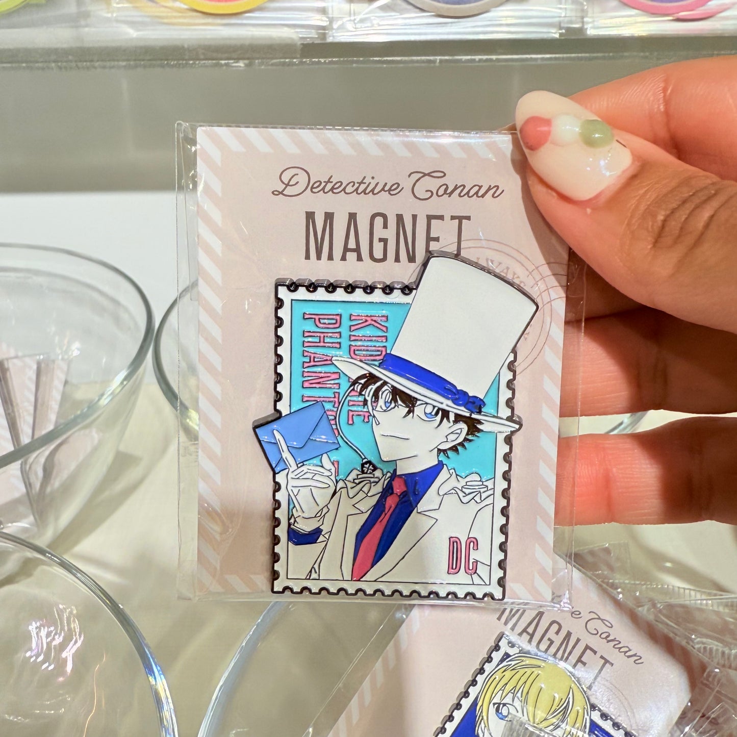 Detective Conan Metal Magnet (Kaito Kid)