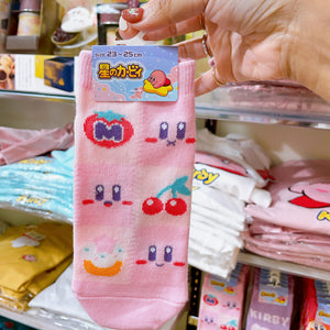 Kirby Socks Cherry (Size 23~25cm)